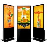 55 Inch Indoor Indoor Floor Standing Advertising Screen Kiosk Standalone Digital Signage for Shopping Mall Retail Store